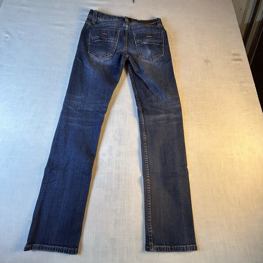 RSO New York Slim Straight Denim 29x32 (29x30.5) Jeans‎ Medium Blue - Picture 11 of 12